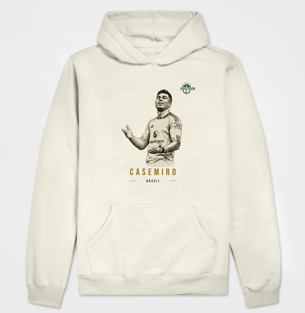 Moletom Hoodie Casemiro - Edição Legend Gold