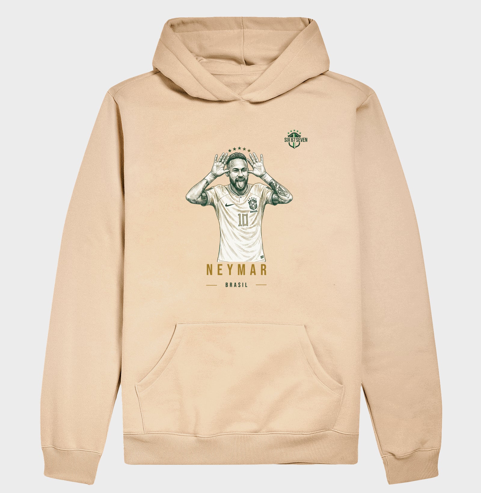 Moletom Hoodie Neymar - Edição Legend Gold