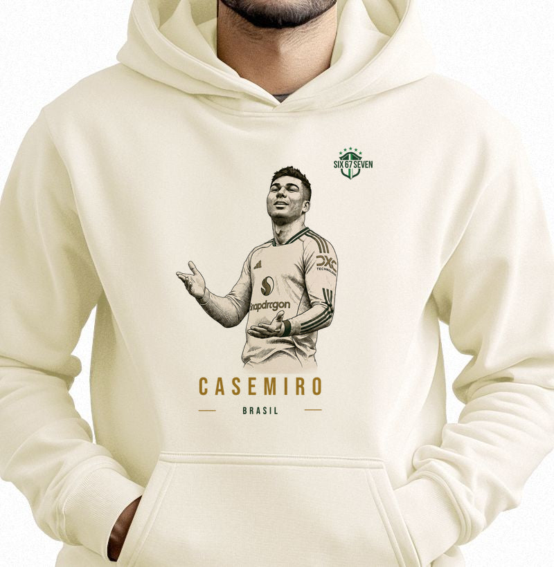 Moletom Hoodie Casemiro - Edição Legend Gold
