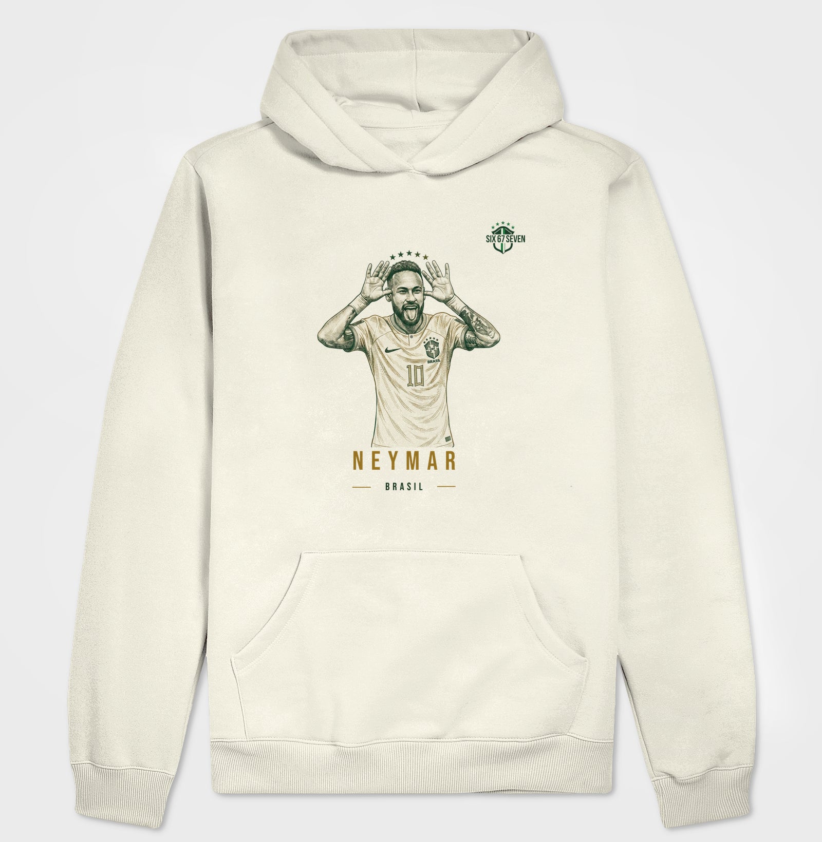 Moletom Hoodie Neymar - Edição Legend Gold